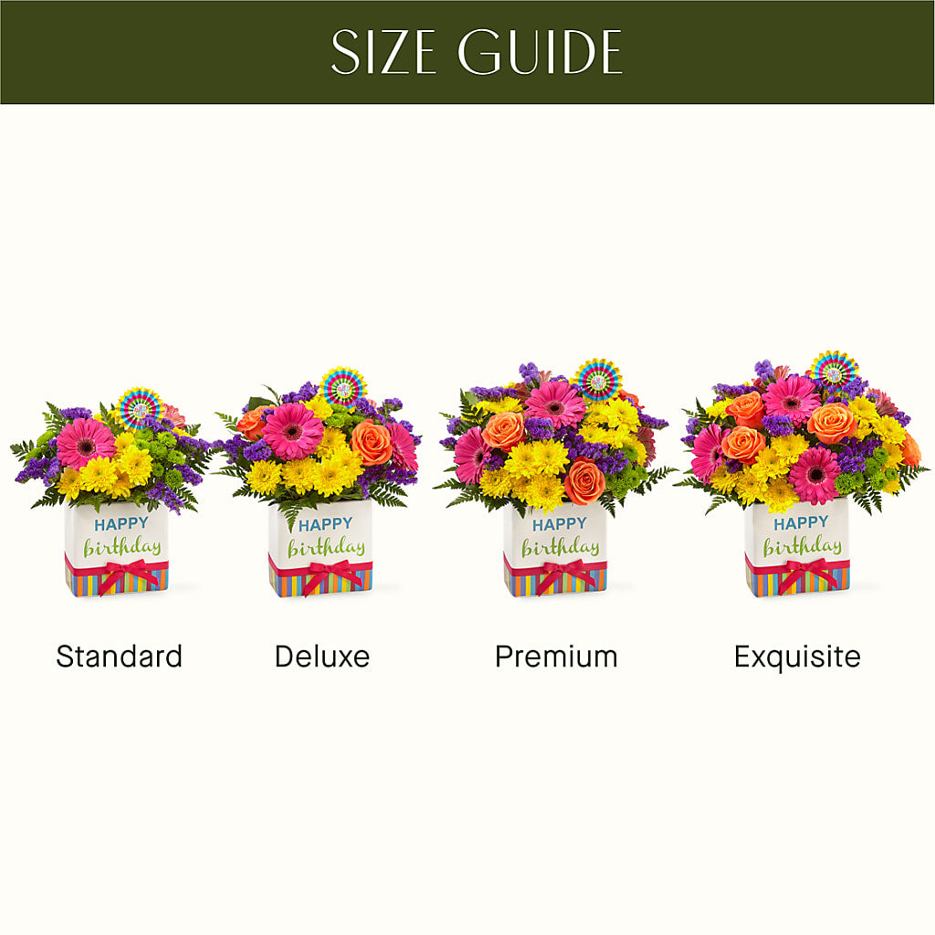 Birthday Brights Bouquet – Minish And Potts Llc, Crestwood KY
