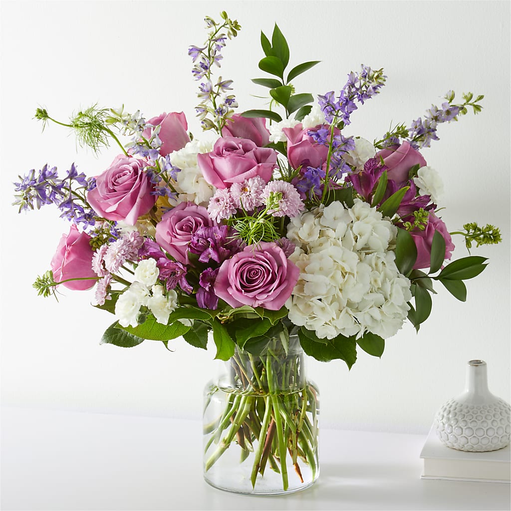 Violet Caress Bouquet – Minish And Potts Llc, Crestwood KY