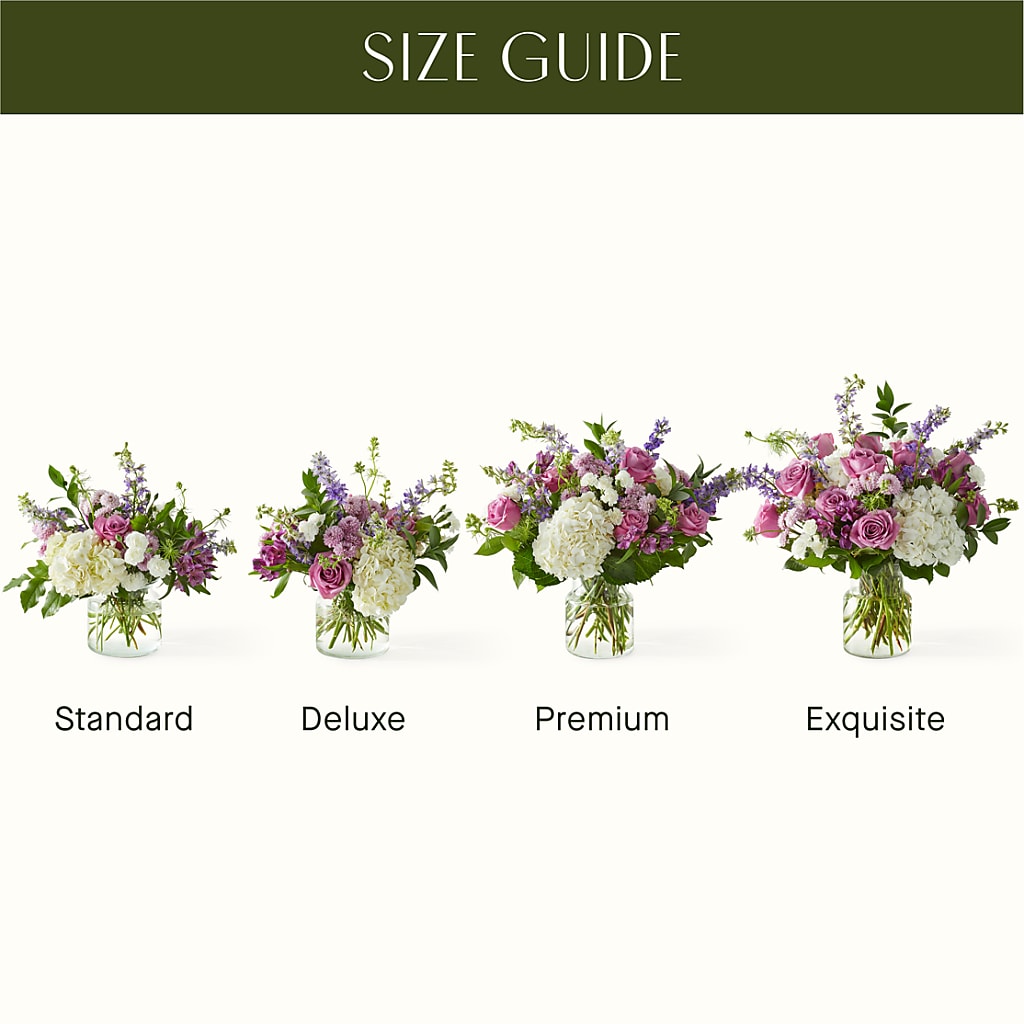 Violet Caress Bouquet – Minish And Potts Llc, Crestwood KY