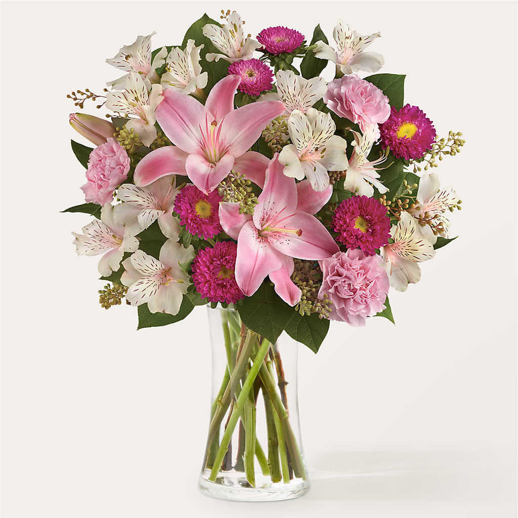 Feeling Fuchsia Bouquet – Minish And Potts Llc, Crestwood KY