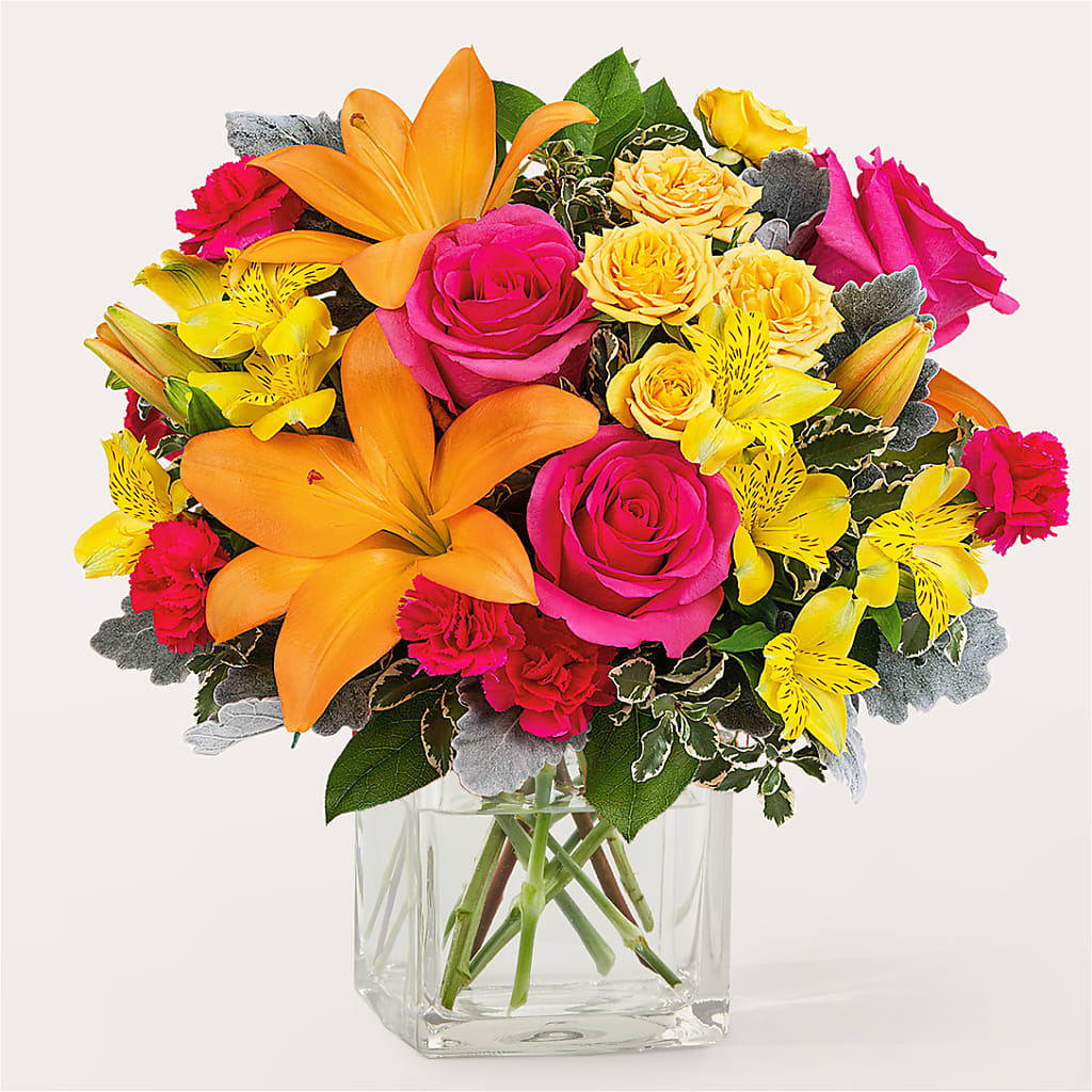 To the Tropics Bouquet – Minish And Potts Llc, Crestwood KY