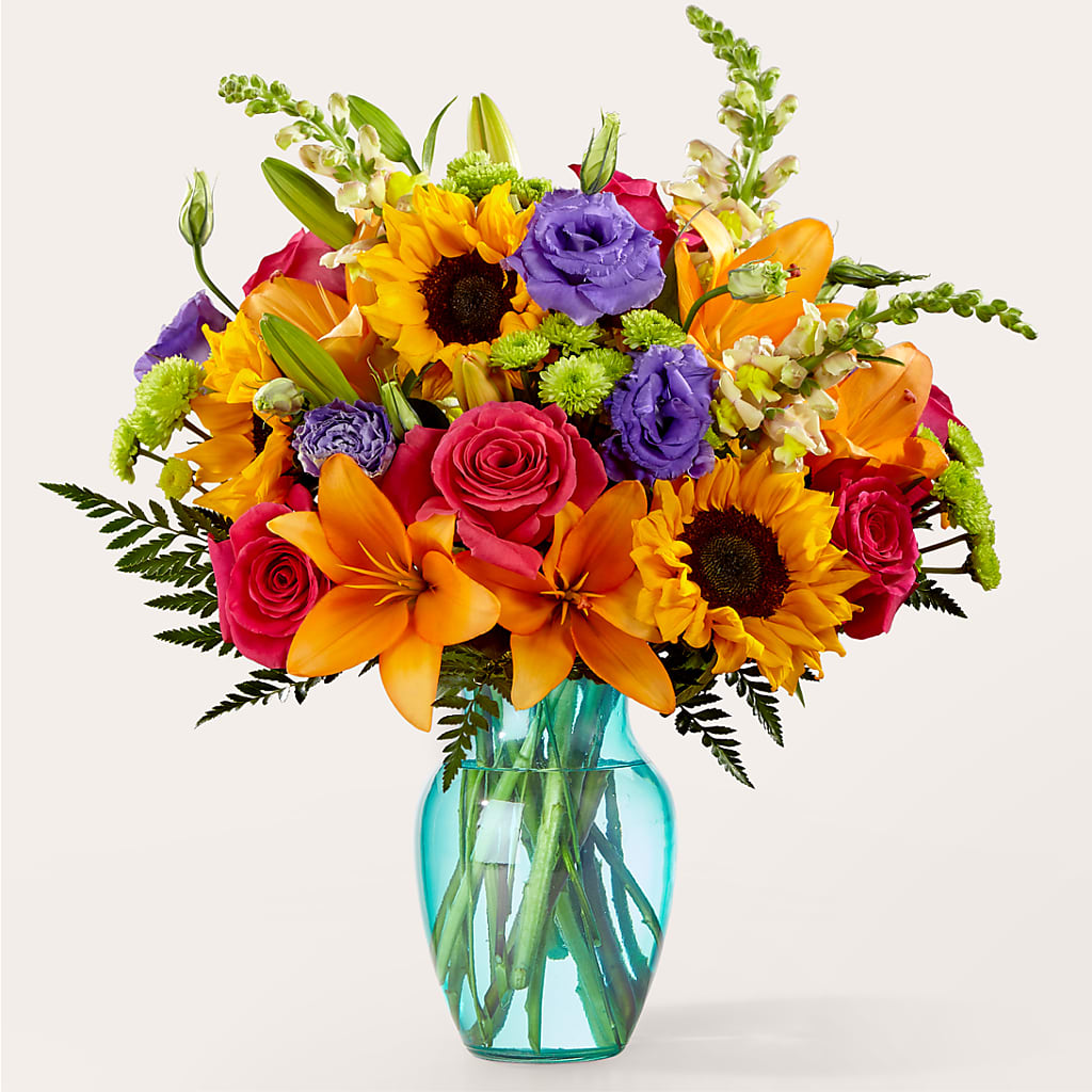 Double Rainbow Bouquet – Minish And Potts Llc, Crestwood KY