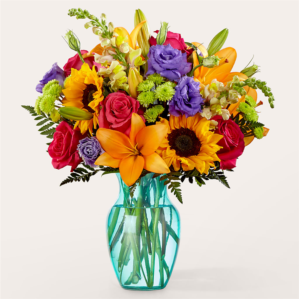 Double Rainbow Bouquet – Minish And Potts Llc, Crestwood KY