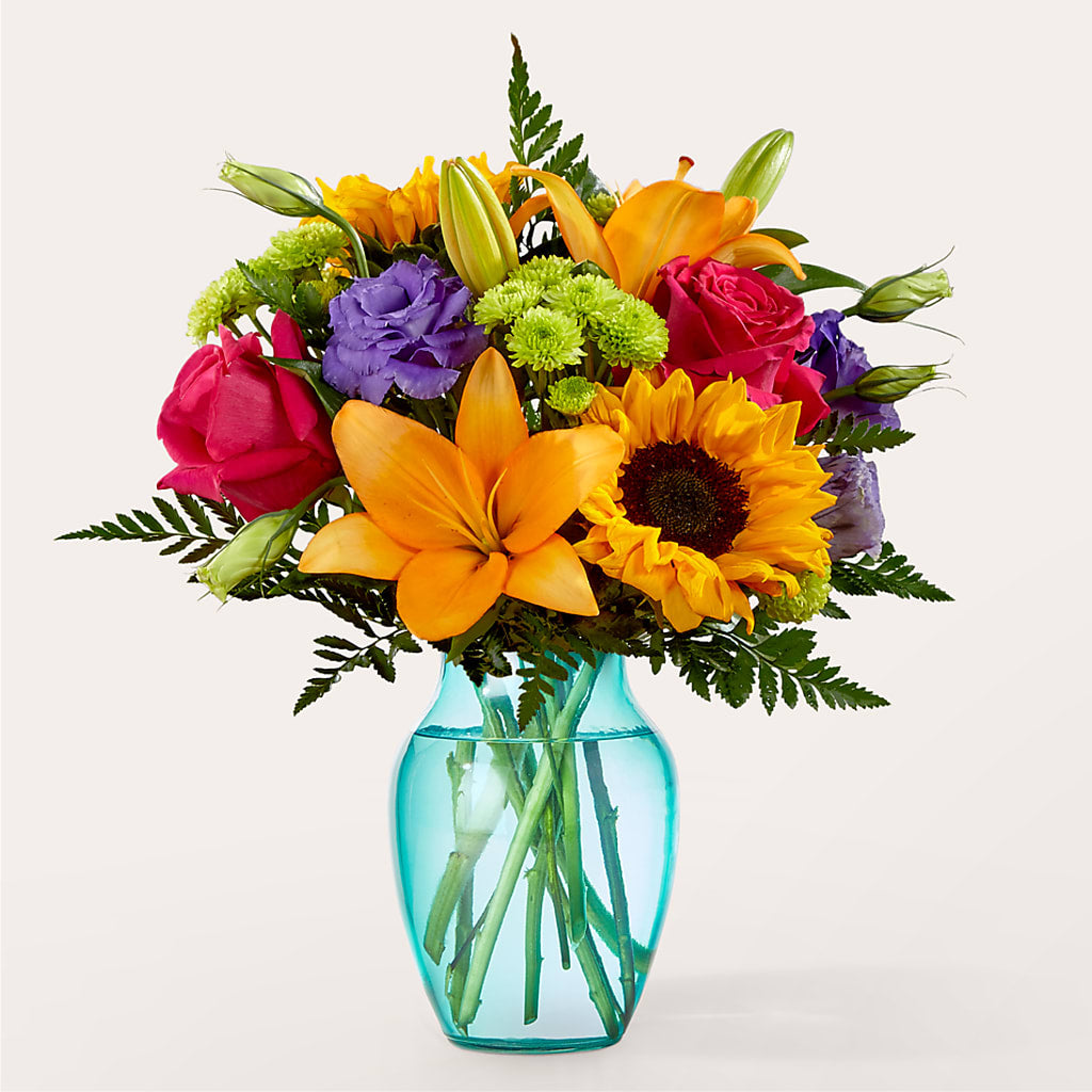 Double Rainbow Bouquet – Minish And Potts Llc, Crestwood KY