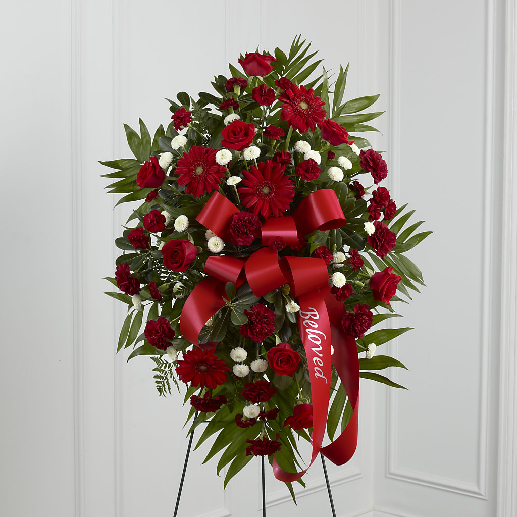 Treasured Memories Standing Spray – Minish And Potts Llc, Crestwood KY