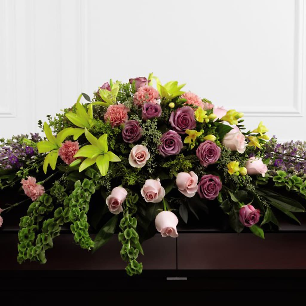 Forever Beloved Casket Spray – Minish And Potts Llc, Crestwood KY
