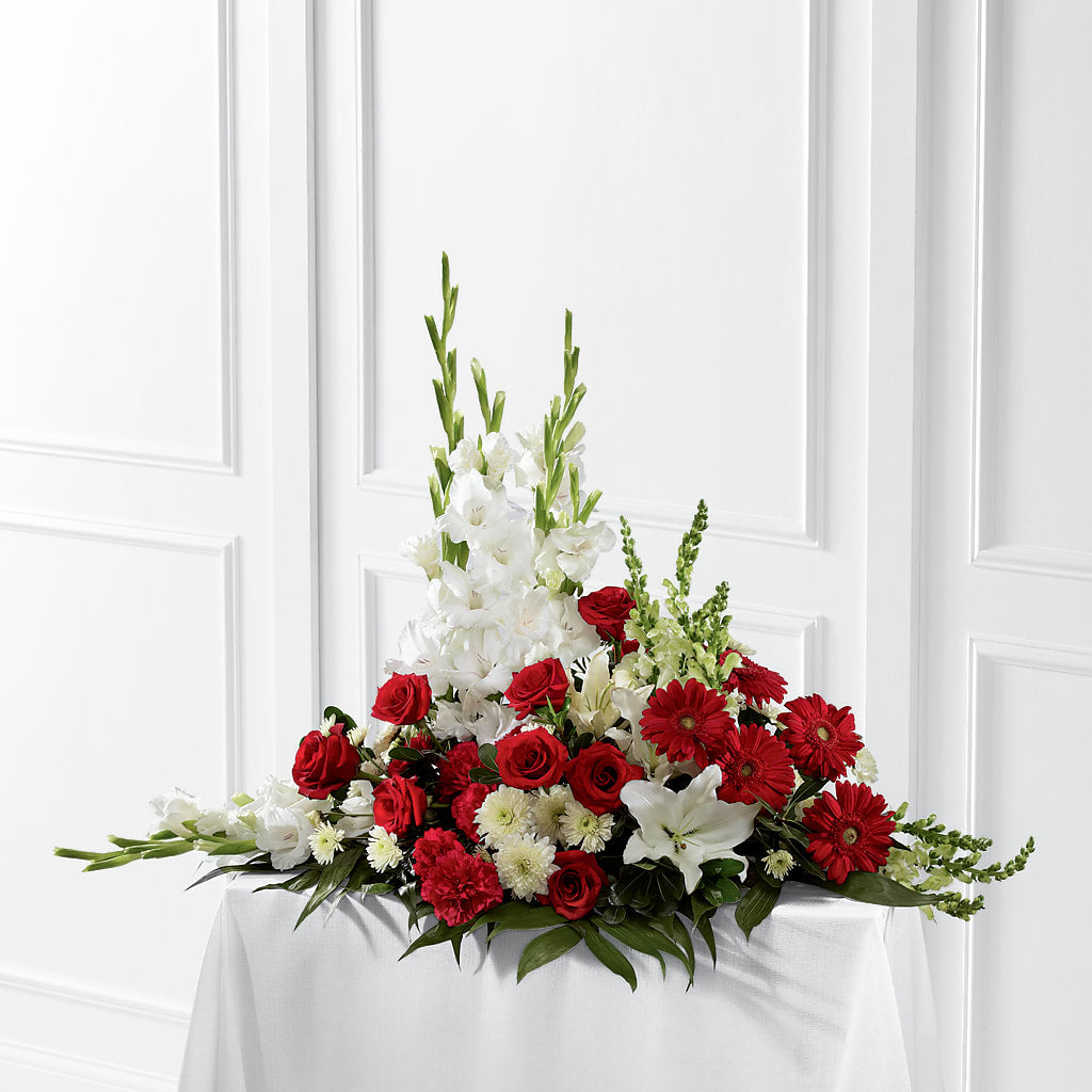 Crimson & White Arrangement – Minish And Potts Llc, Crestwood KY