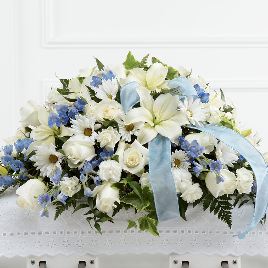 Tender Treasure Casket Spray – Minish And Potts Llc, Crestwood KY