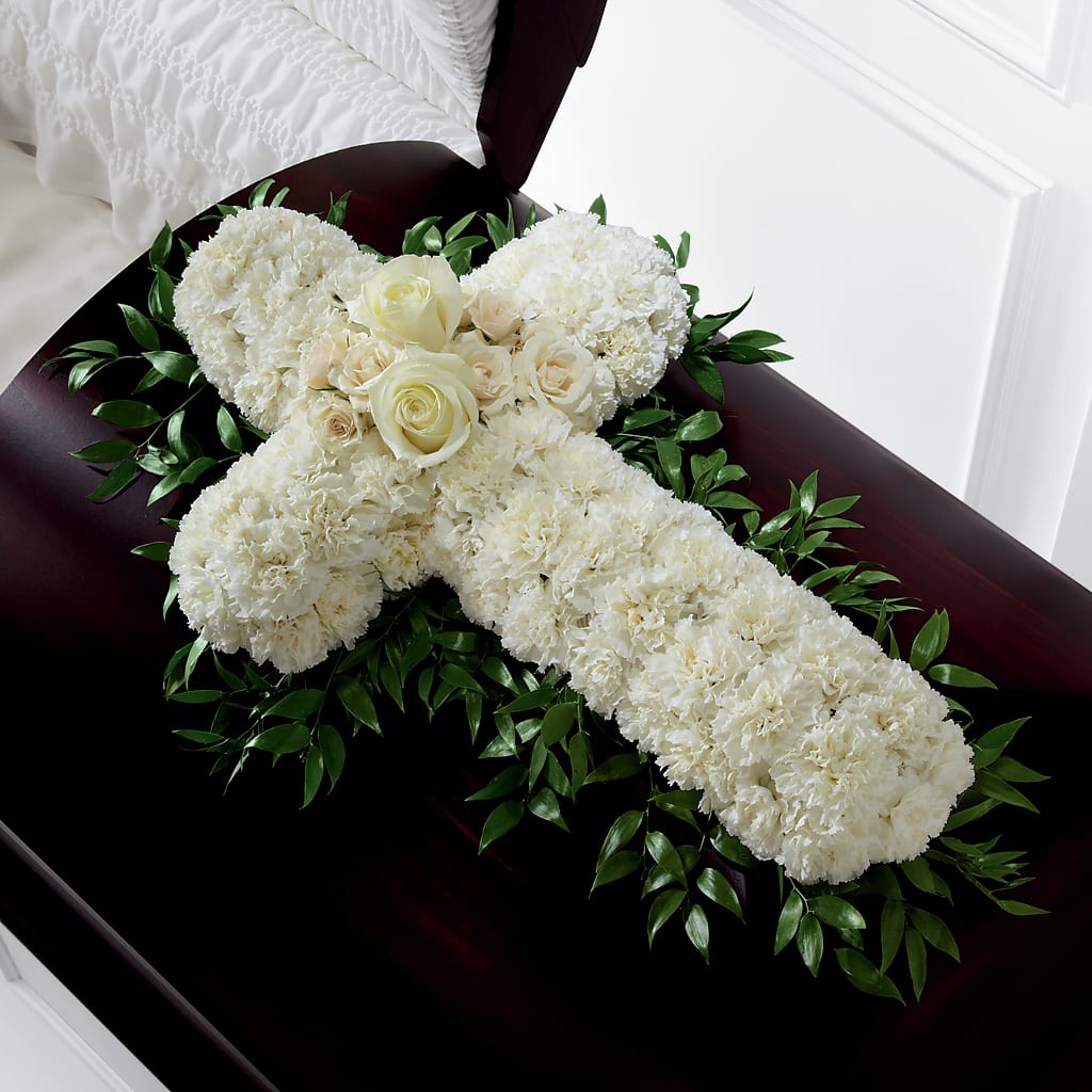 Peaceful Memories Casket Spray (Standard) – Minish And Potts Llc, Crestwood KY