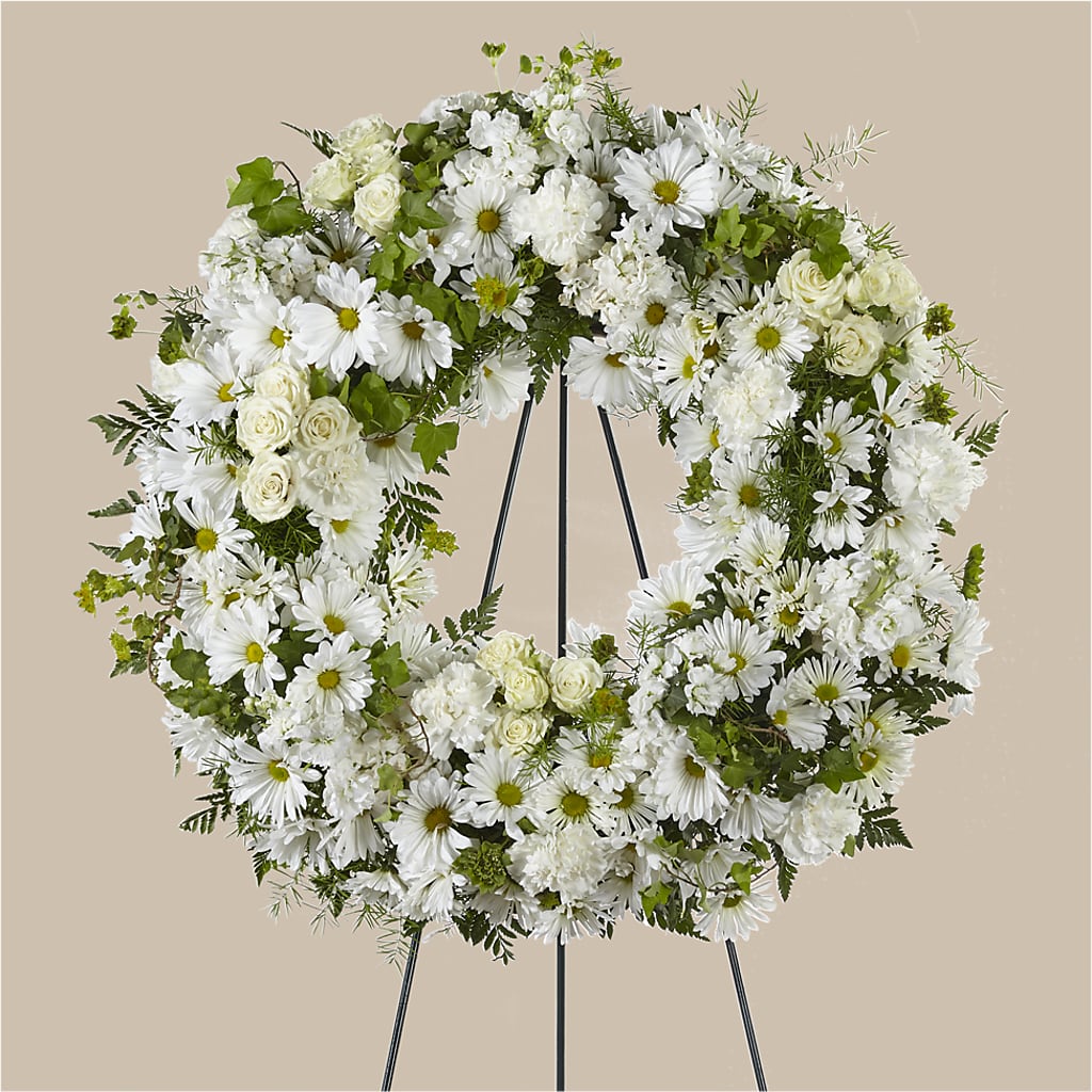Faithful Wishes Wreath – Minish And Potts Llc, Crestwood KY