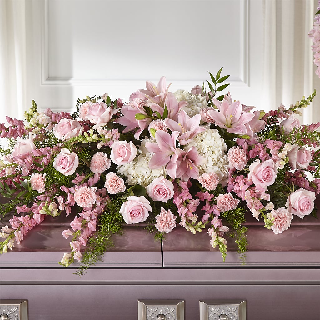 Life & Remembrance Casket Spray – Minish And Potts Llc, Crestwood KY