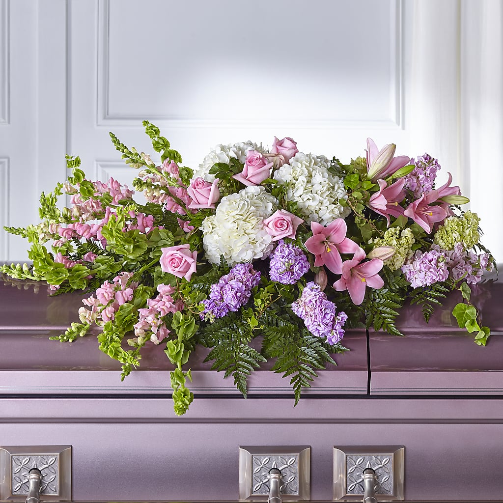 Life's Gratitude Casket Spray – Minish And Potts Llc, Crestwood KY