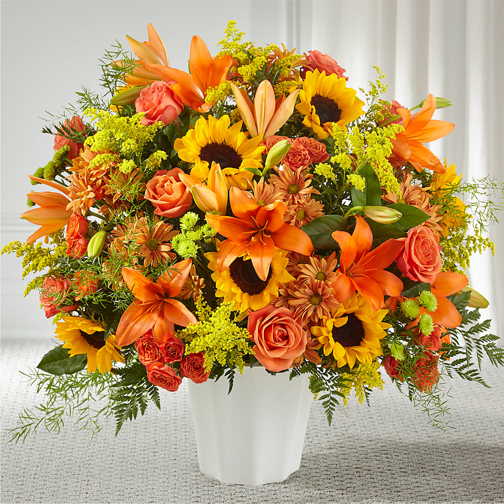 Harvest Thoughts Floor Basket – Minish And Potts Llc, Crestwood KY