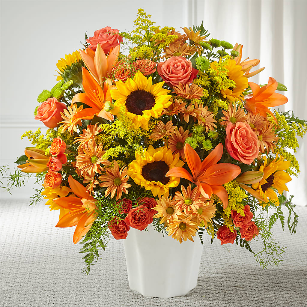 Harvest Thoughts Floor Basket – Minish And Potts Llc, Crestwood KY