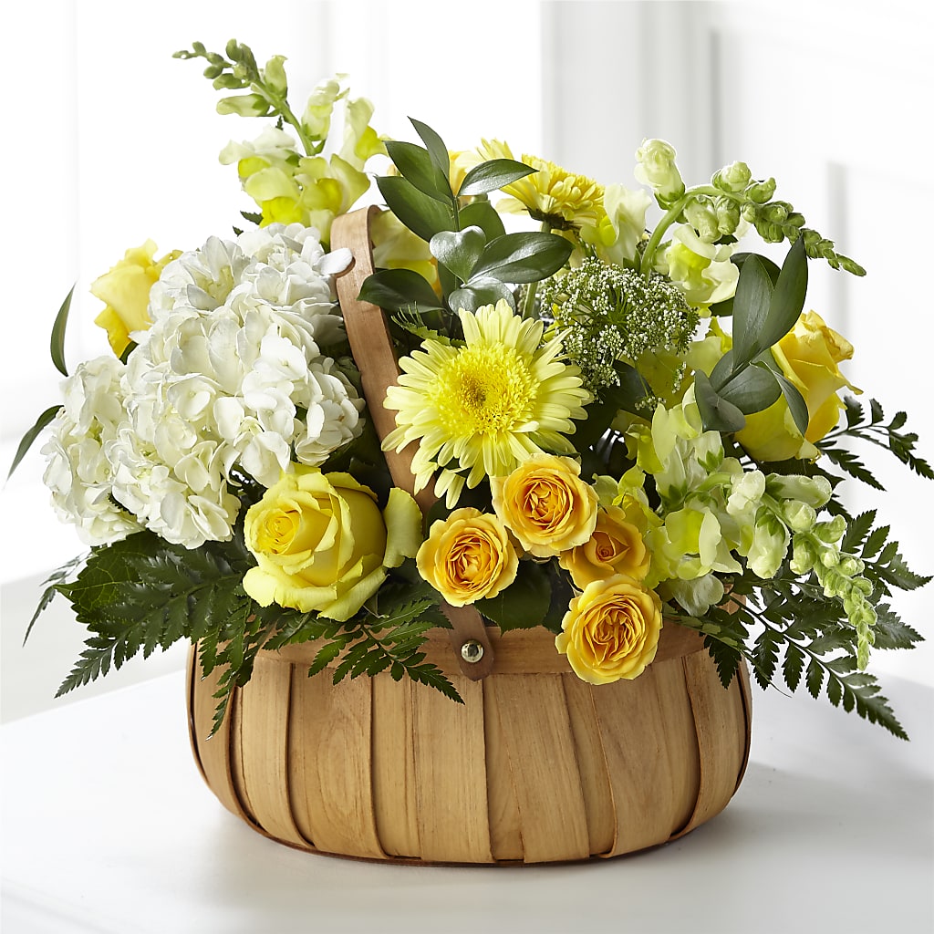 Rustic Remembrance Basket – Minish And Potts Llc, Crestwood KY