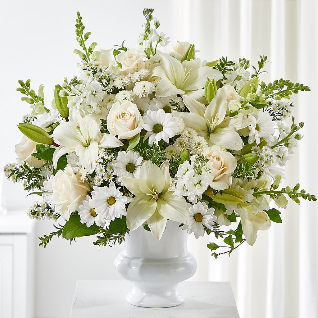 Uplifting Urn Arrangement – Minish And Potts Llc, Crestwood KY