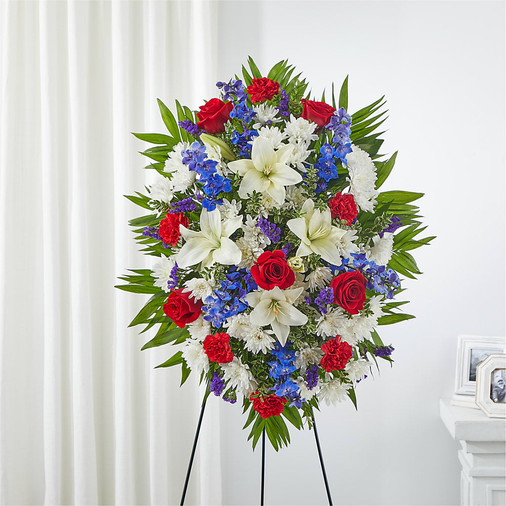 Cherished Service Standing Spray – Minish And Potts Llc, Crestwood KY
