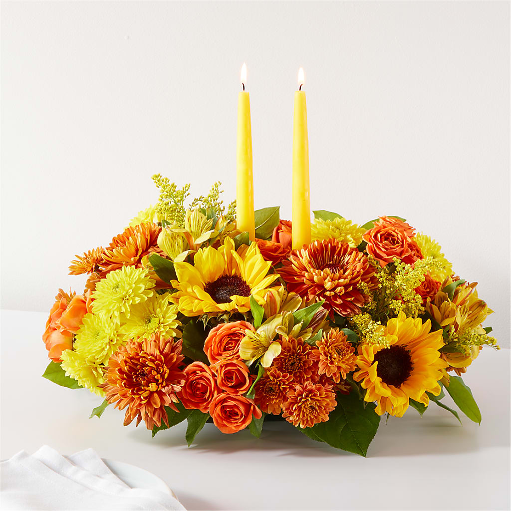 Autumn Harmony Centerpiece – Minish And Potts Llc, Crestwood KY