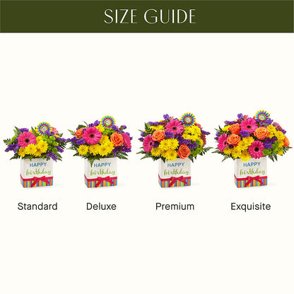 Birthday Brights Bouquet –  Minish And Potts Llc, Crestwood KY