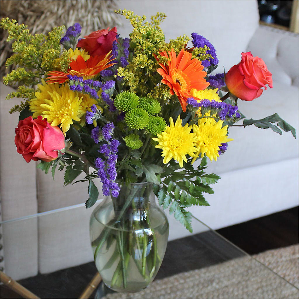 Marmalade Skies Bouquet –  Minish And Potts Llc, Crestwood KY