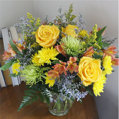 Marmalade Skies Bouquet –  Minish And Potts Llc, Crestwood KY