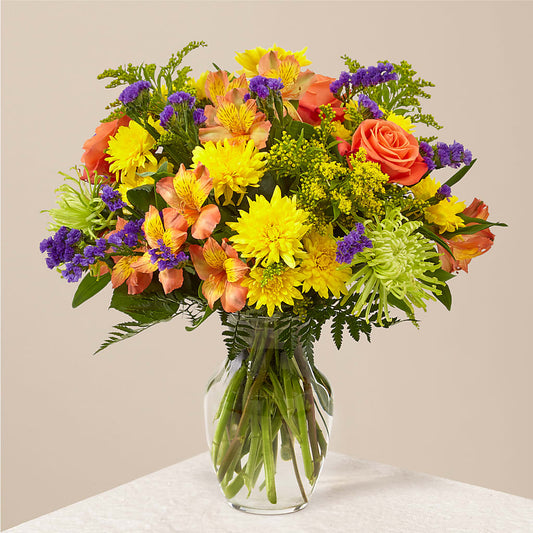 Marmalade Skies Bouquet –  Minish And Potts Llc, Crestwood KY