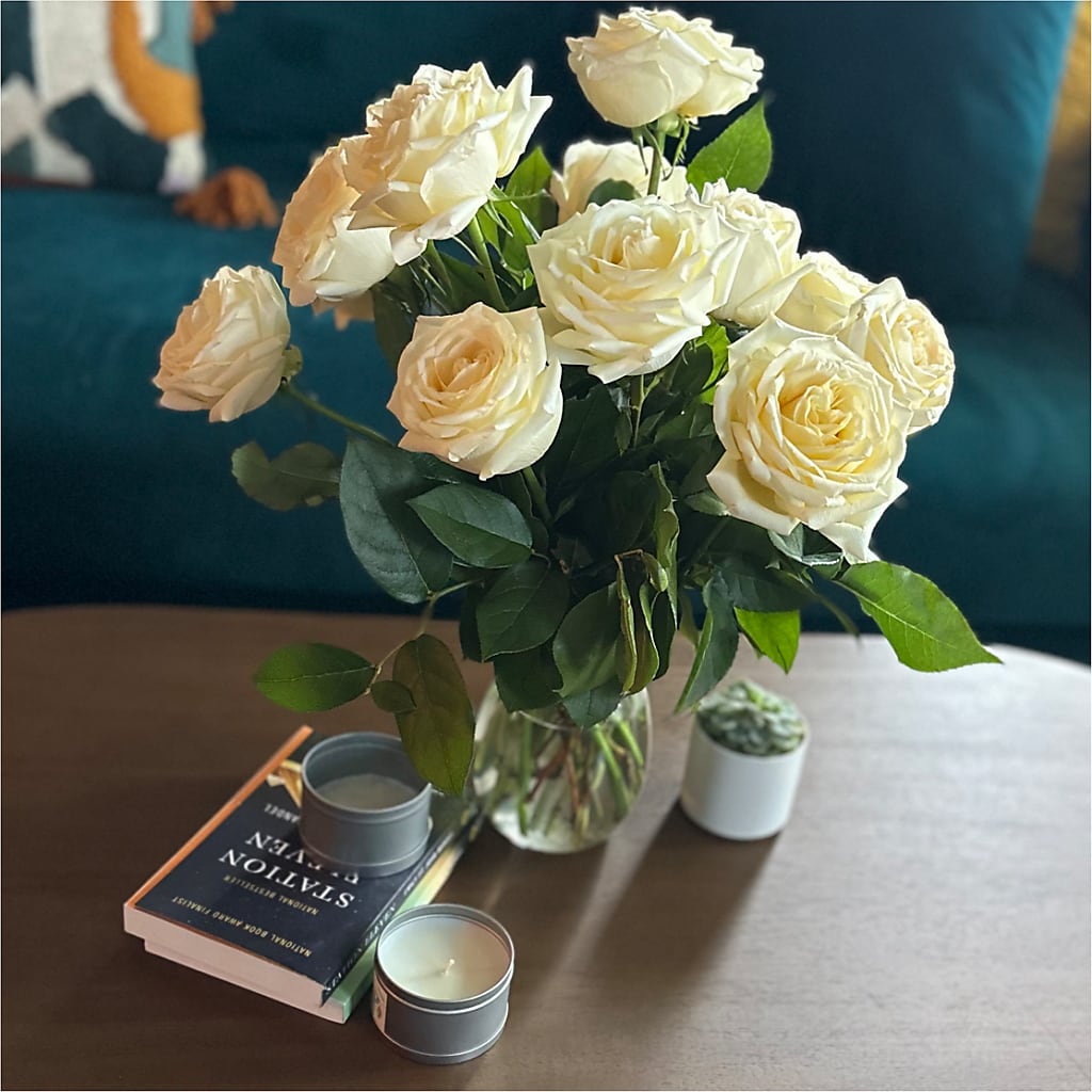 Long Stem Yellow Rose Bouquet –  Minish And Potts Llc, Crestwood KY