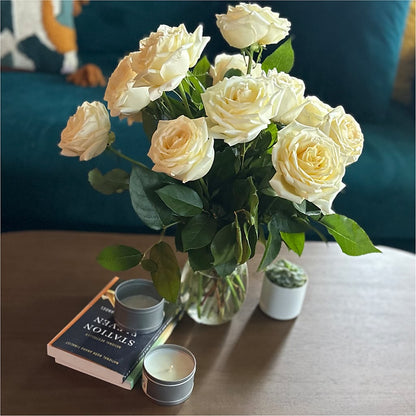 Long Stem Yellow Rose Bouquet –  Minish And Potts Llc, Crestwood KY