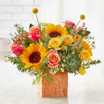 Sunflower Season Bouquet –  Minish And Potts Llc, Crestwood KY