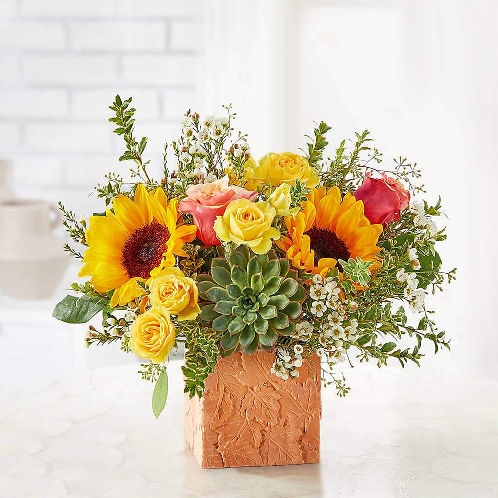 Sunflower Season Bouquet –  Minish And Potts Llc, Crestwood KY