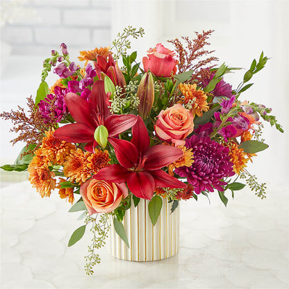 Burgundy Landscape Bouquet –  Minish And Potts Llc, Crestwood KY