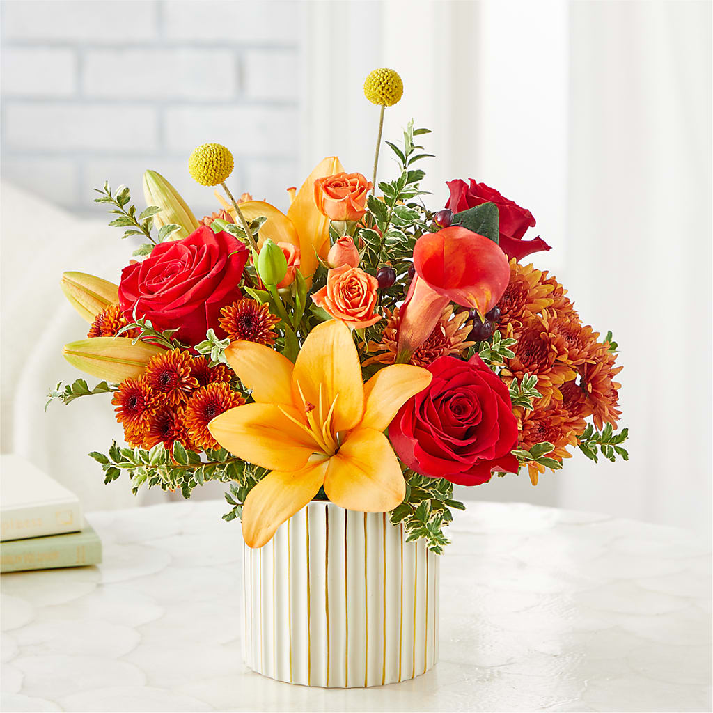 Scarlet Skies Bouquet –  Minish And Potts Llc, Crestwood KY