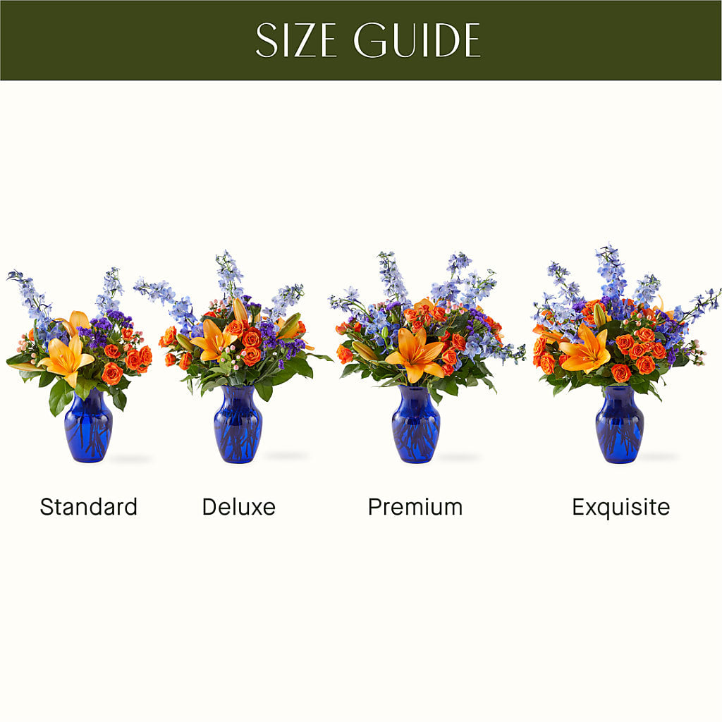 Radiant Citrus Bouquet –  Minish And Potts Llc, Crestwood KY