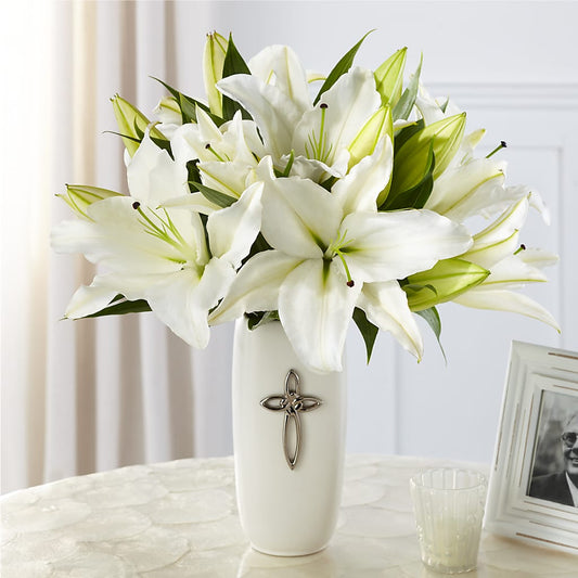 Faithful Blessings Bouquet –  Minish And Potts Llc, Crestwood KY