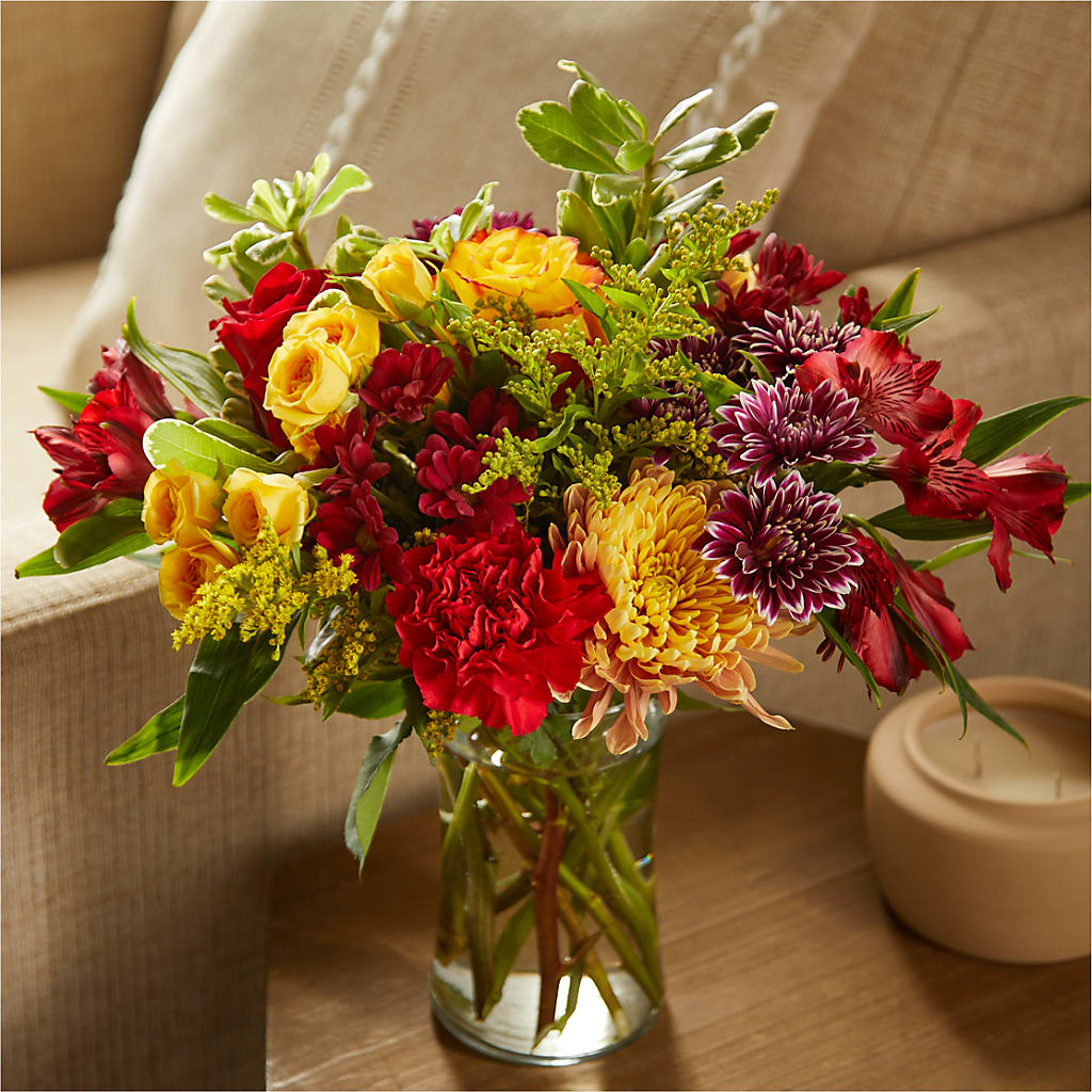 Fall Delight – A Florist Original –  Minish And Potts Llc, Crestwood KY