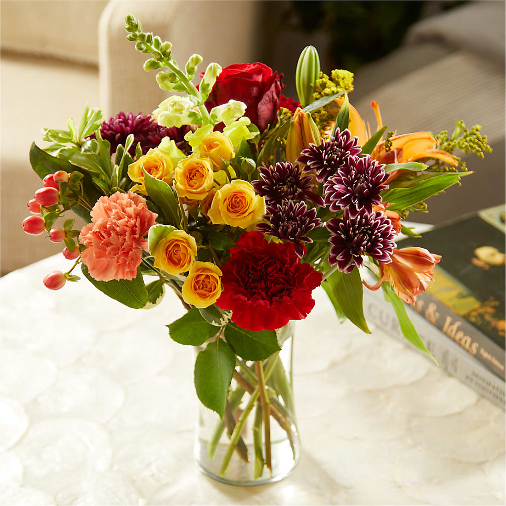 Fall Delight – A Florist Original –  Minish And Potts Llc, Crestwood KY