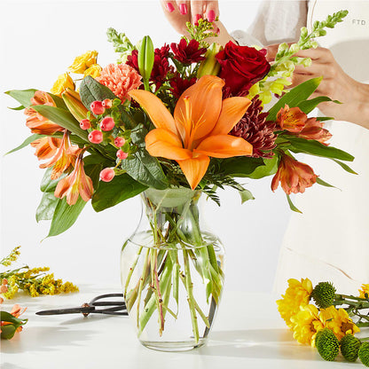 Fall Delight – A Florist Original –  Minish And Potts Llc, Crestwood KY