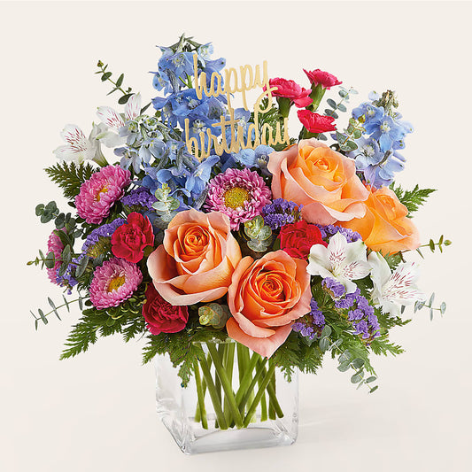 Birthday Bash Bouquet –  Minish And Potts Llc, Crestwood KY