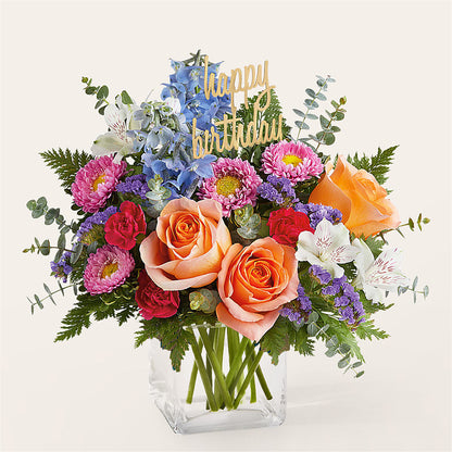 Birthday Bash Bouquet –  Minish And Potts Llc, Crestwood KY