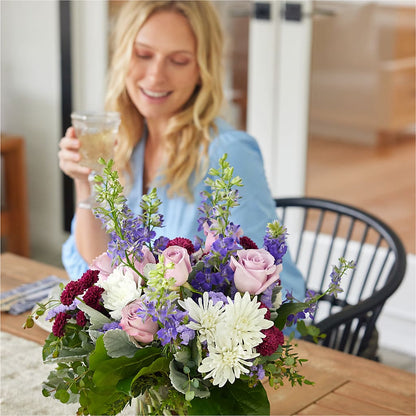 Violet Frost Bouquet –  Minish And Potts Llc, Crestwood KY