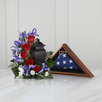 Patriotic Tribute Arrangement –  Minish And Potts Llc, Crestwood KY