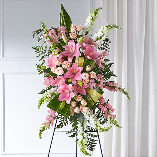 Elegant Embrace Standing Spray –  Minish And Potts Llc, Crestwood KY