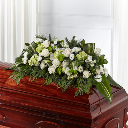 Hopeful Gesture Casket Spray –  Minish And Potts Llc, Crestwood KY