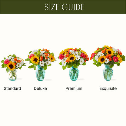 Sun-drenched Blooms Bouquet –  Minish And Potts Llc, Crestwood KY