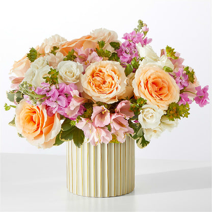 Paradise Bouquet with Ivory Vase –  Minish And Potts Llc, Crestwood KY