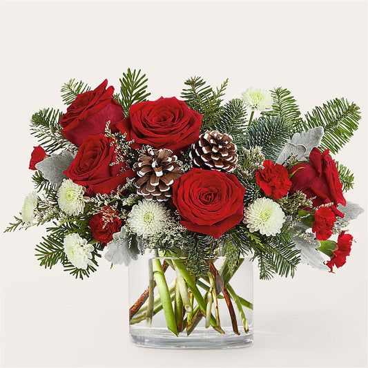 Yule Cheer Bouquet –  Minish And Potts Llc, Crestwood KY