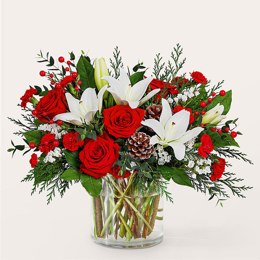 Best in Snow Bouquet –  Minish And Potts Llc, Crestwood KY