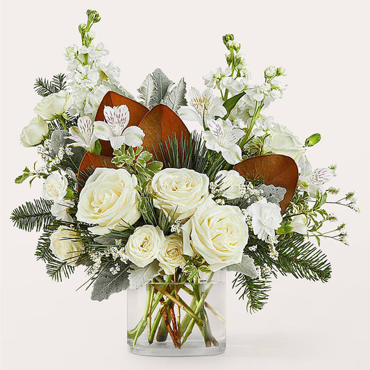 Fresh Snowfall Bouquet –  Minish And Potts Llc, Crestwood KY